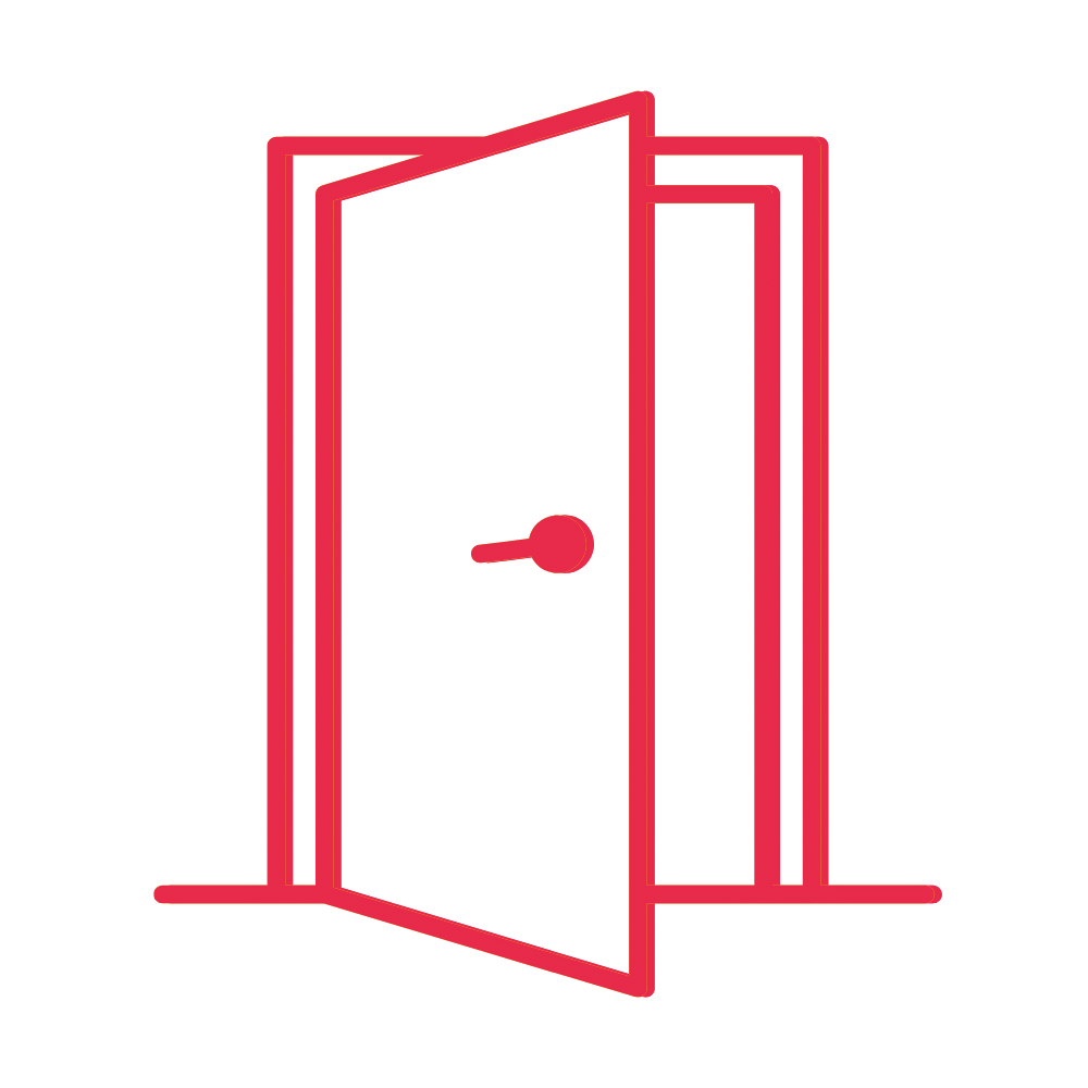 Open door icon.